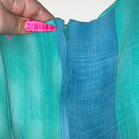 Jams World Blue Striped Linen Dress - Picture 3 of 4
